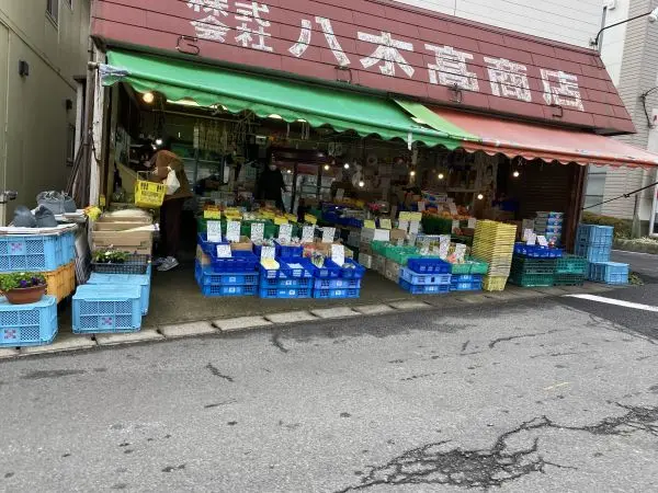 八木高商店
季節の野菜や果物を販売しています。