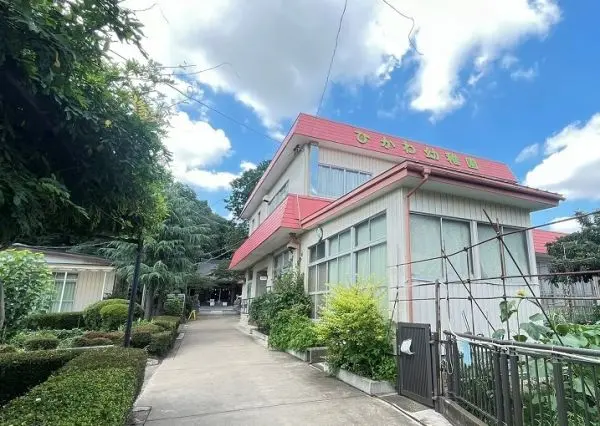 敷地の広い幼稚園です