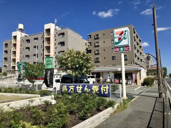 セブンイレブン西宮上甲子園店まで徒歩６分