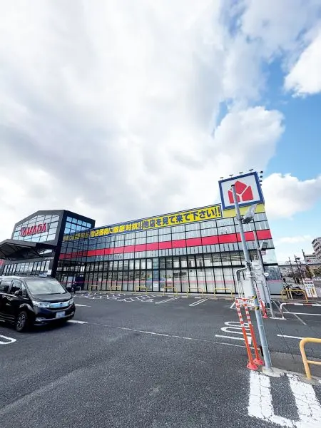 売り場面積広々！品揃え豊富です。