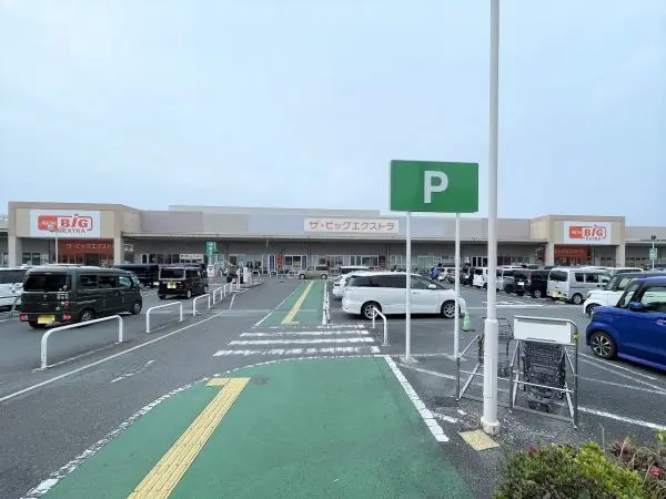 ザ・ビッグエクストラ大安寺店まで徒歩５分。アクセスしていただきやすい距離で日常のお買い物に助かります