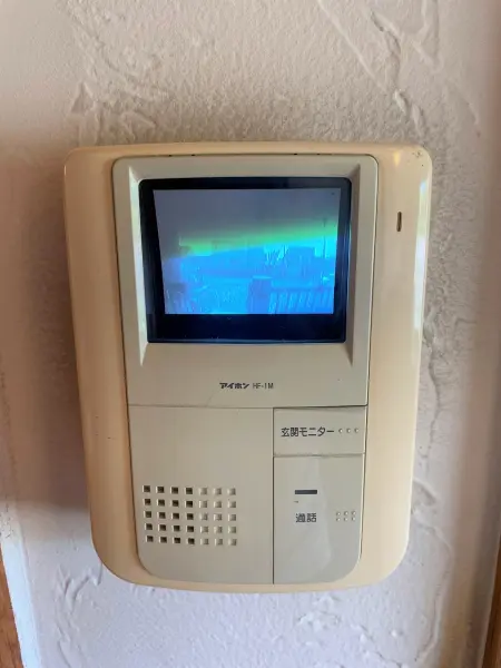 白黒液晶のモニターホン