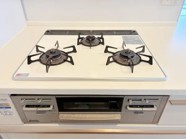 都市ガスを使用