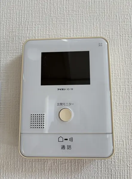 来訪者の顔を事前に把握することができるTVモニターホン