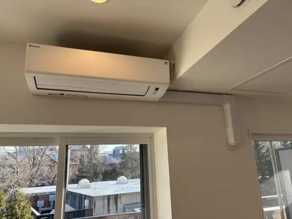 リビングダイニングにはエアコンが新設されております。