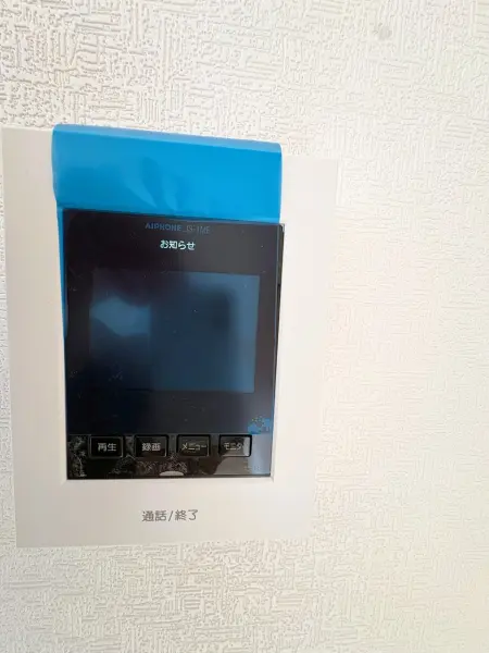 TVモニター付きインターフォン