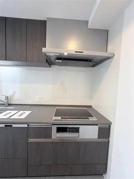 IHクッキングヒーターです。IHの下にグリルがあります。