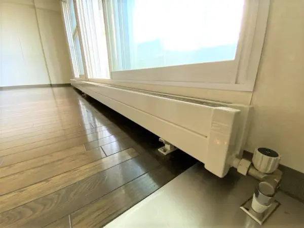住戸内は全居室がパネルヒーターのセントラルヒーティング。