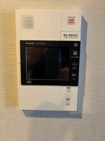 モニター付きインターホン