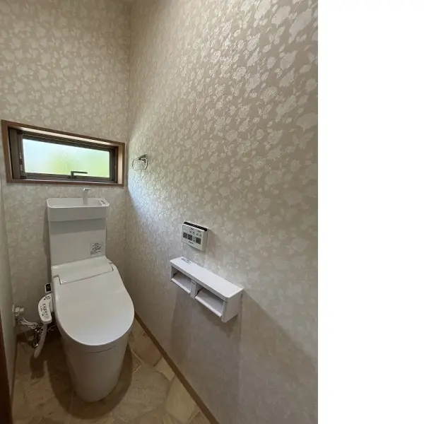 ２階にあるトイレです。