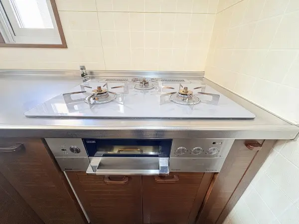 RinnaiのDELICIAを設置済み(LPガス用)