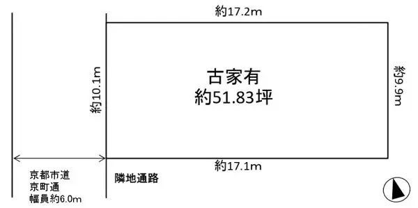 京都市伏見区京町九丁目　売土地