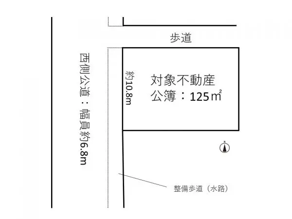 あま市中萱津五反田　土地