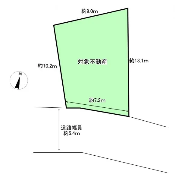 西宮市甲陽園本庄町　土地