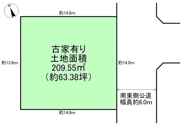 川西市緑台5丁目　土地