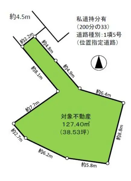 旭区川井本町　売地