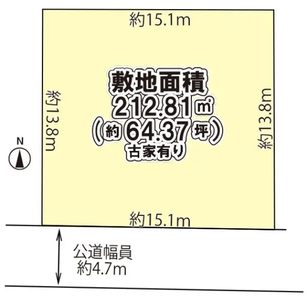 門真市千石東町　土地