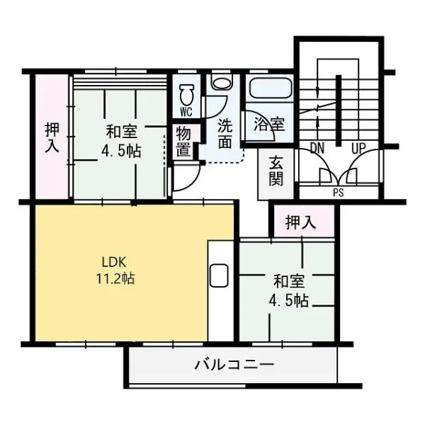 箕面粟生第二住宅弐壱号棟
