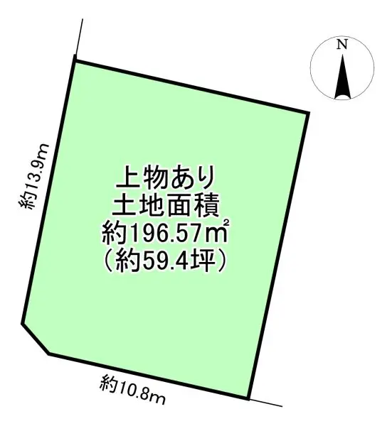 西宮市城山　土地