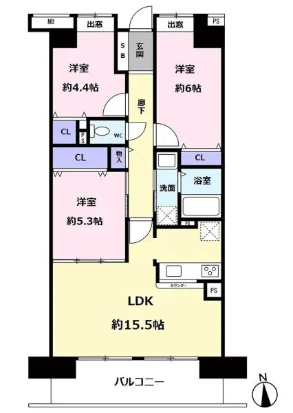 ネオハイツ古川中央
