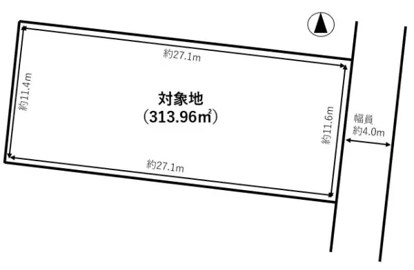 津市藤方　売土地