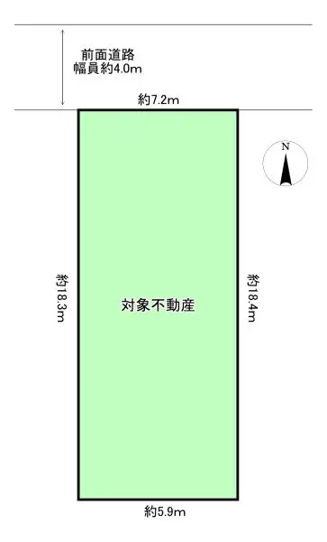 西宮市甲東園２丁目　B号地　土地
