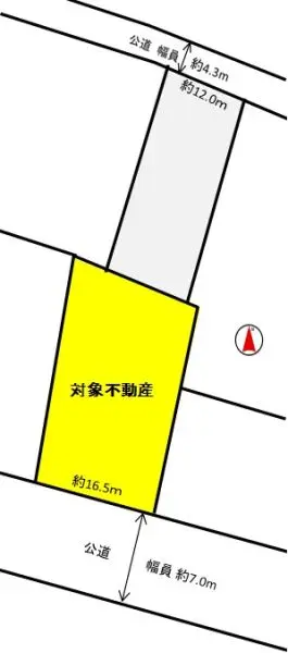 稲沢市込野町郷中（畑・資材置場・駐車場用地）