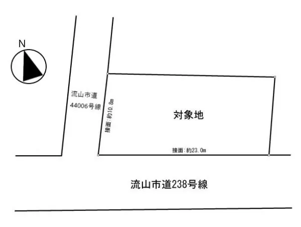 流山市流山3丁目　事業用地