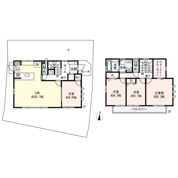 入間市上藤沢  中古戸建