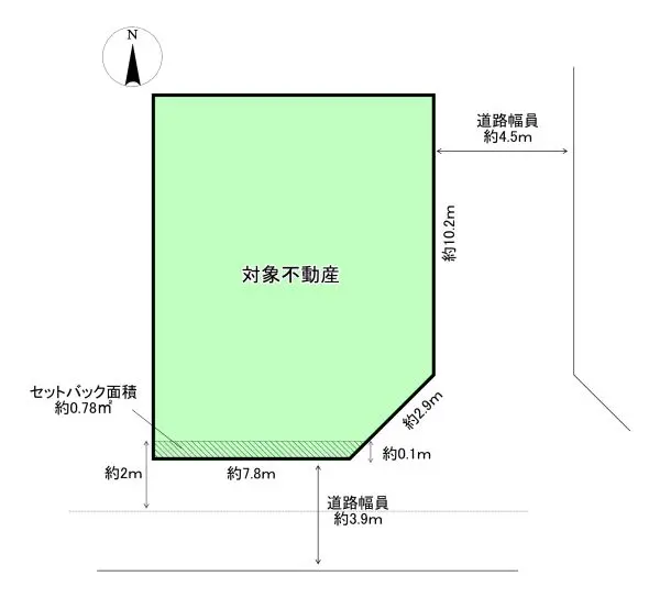 宝塚市福井町　土地