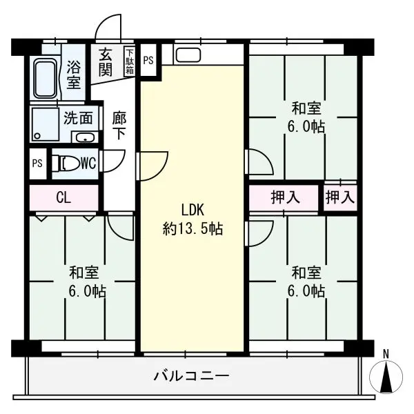 大和サニーハイツ高槻一棟