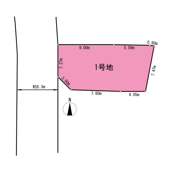 鎌倉市大町二丁目　1号地