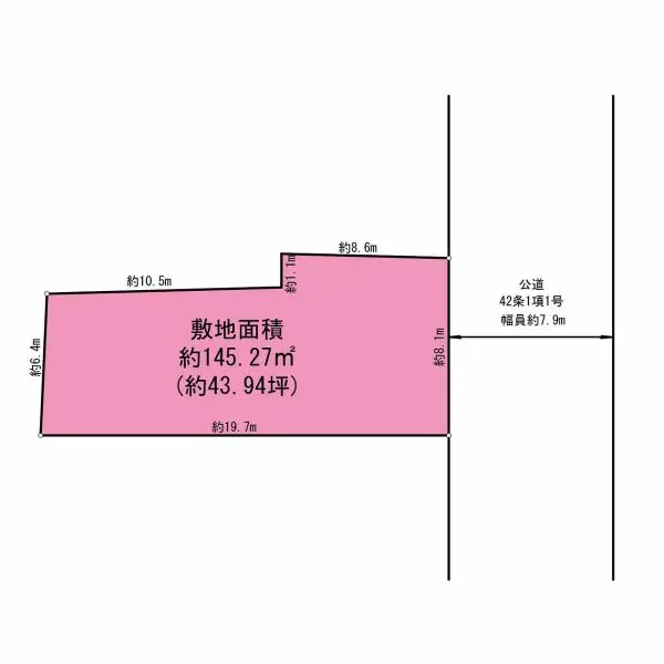横浜市南区西中町二丁目　売地