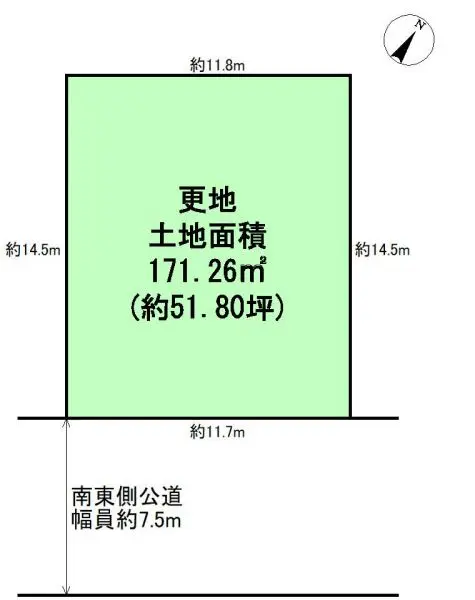 宝塚市中山五月台４丁目　土地