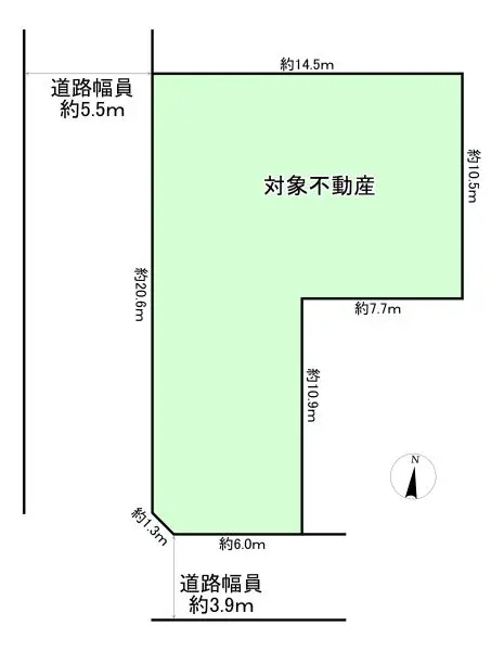 尼崎市南初島町　土地