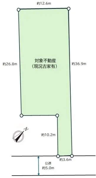 渋谷区幡ケ谷三丁目　売地