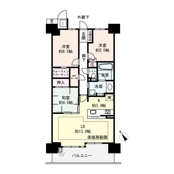 ミリカテラス2街区 Ｂ棟