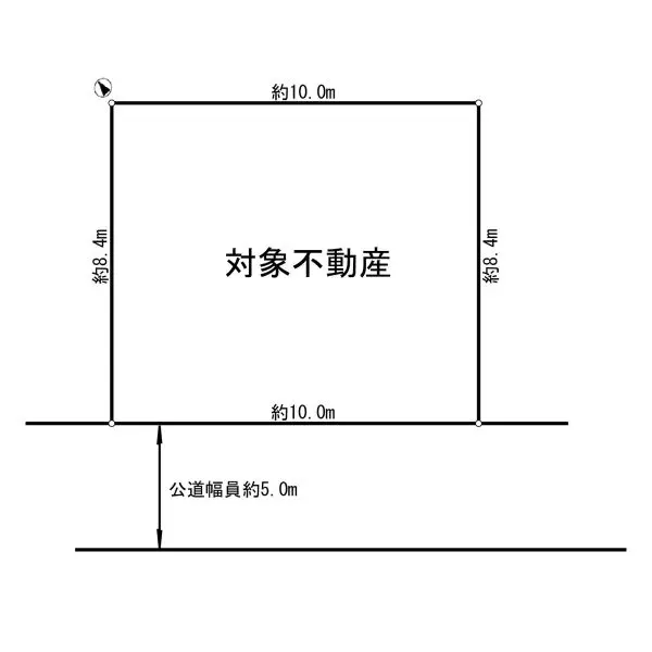 越谷市南荻島　古家付き土地