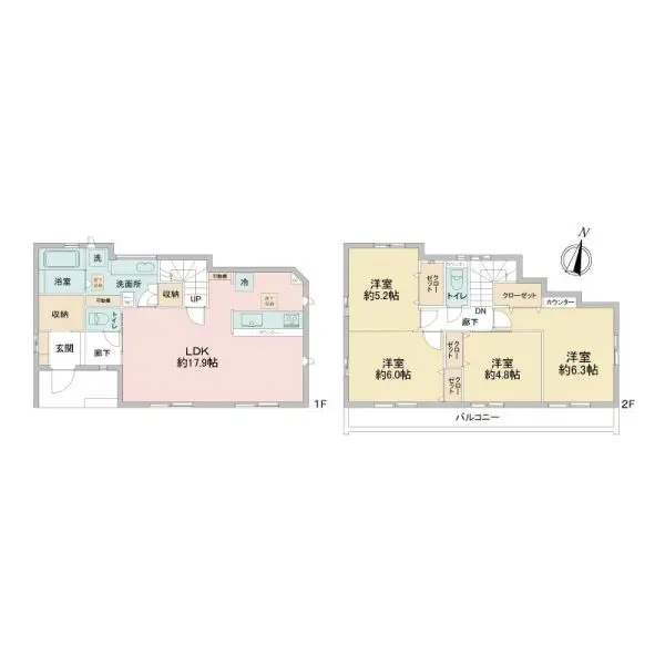 足立区神明三丁目　４号棟　新築戸建