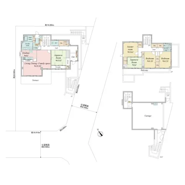 名古屋市名東区新宿二丁目（星ヶ丘駅） 2階建 5LDK