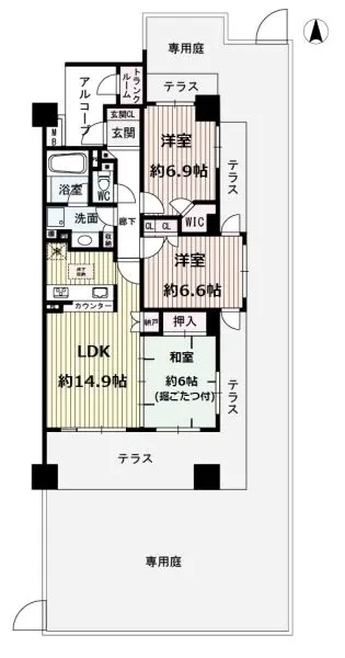 プラウド長町