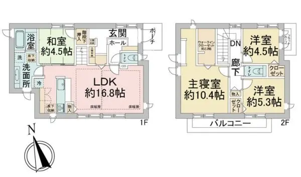 多摩ニュータウン東山分譲地　大和ハウス戸建