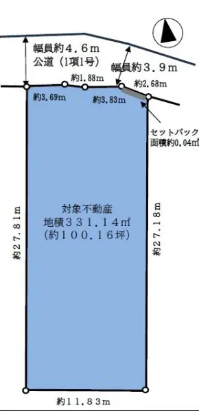区画図です。