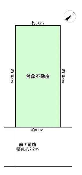 宝塚市野上四丁目　土地