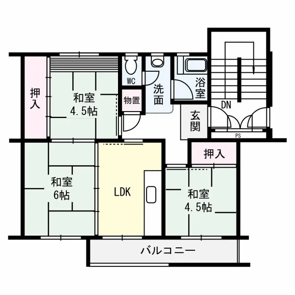 箕面粟生第二住宅第24号棟