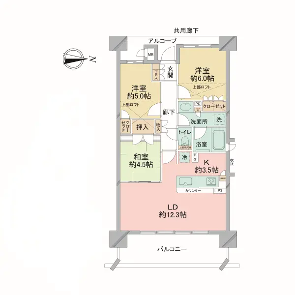 D’グラフォートレイクタウンI棟B館