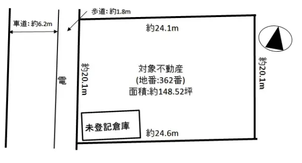 松原市天美我堂２丁目（362番）