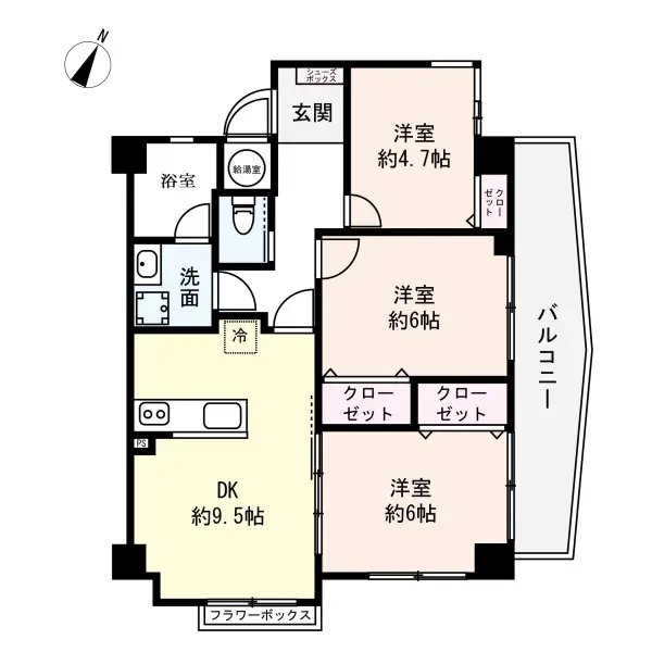 ロワールマンションロゼ吉塚