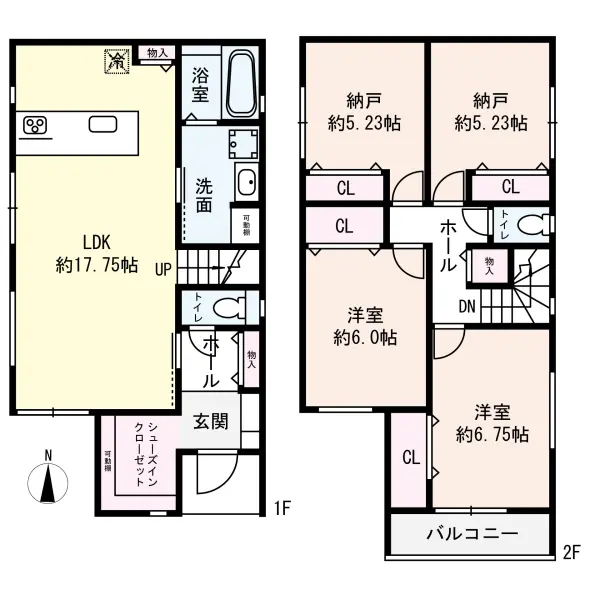 新築戸建て　茨木市大同町　2号地