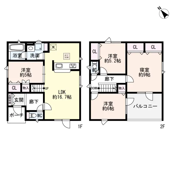 石狩市花川南2条2丁目戸建（2号地）